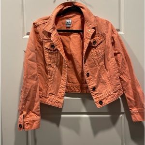Pink jean jacket